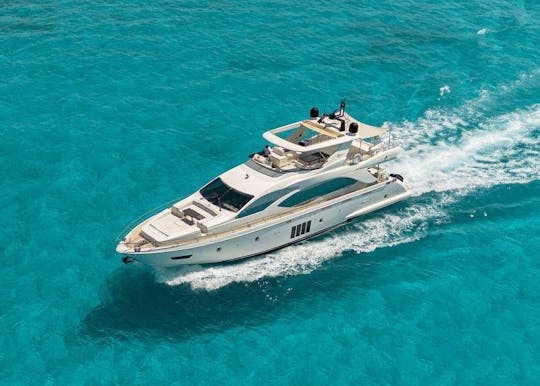 VIP AZIMUT 84' MEGA YACHT IN CANCUN