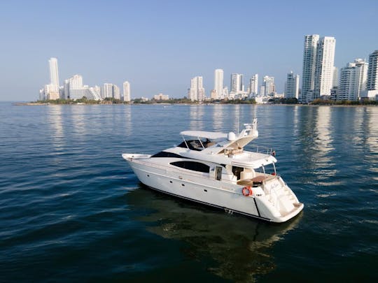 70' Power Mega Yacht Charter in Bolívar, Colombia