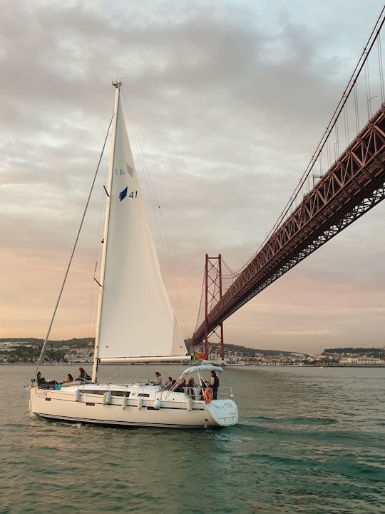 Sail through Tagus and Lisbon with this Bavaria 41 Cruiser