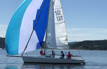 J/80 Private Sailing Charter on Lake Washington