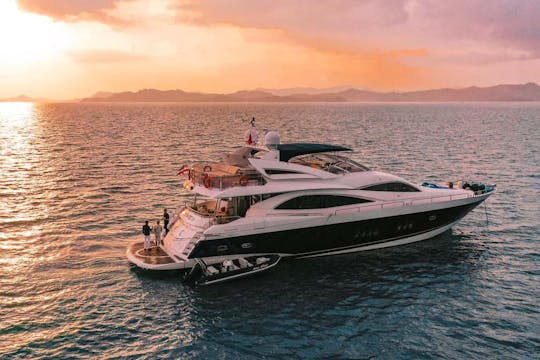 Sunseeker 90 Mega Yacht para alugar em Chang Wat Phuket!