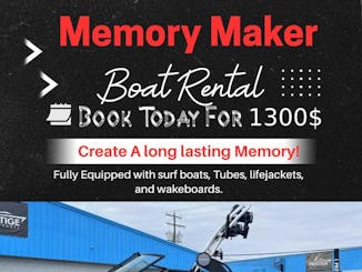 Memory Makers Boat rental 2024 Mastercraft 