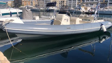  RIB Nuova Jolly 700XL autônomo de 24 pés - ZHAIKEN - Msida Marina Pieta Quay