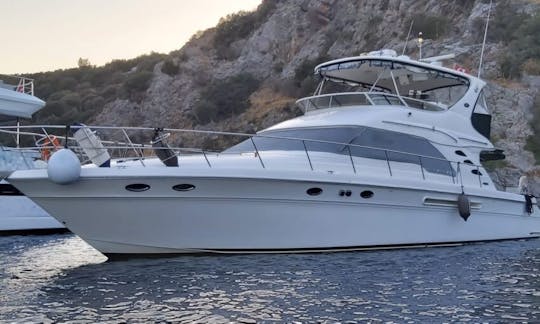 Charter our luxury MY Searay Rental in Bodrum, Tr