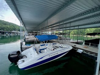 Bateau ponté Tahoe 1950 - Lacs Norris, Douglas, Cherokee, Fort Loudon