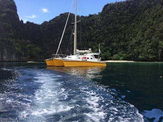 Sailing Trimaran adventure