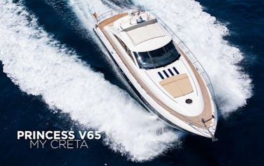 Cruise Eivissa in Style on the Princess V65 Power Mega Yacht 