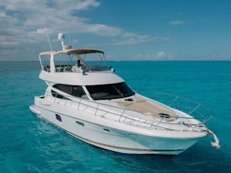 Adonai 55 ft Prestige Power Mega Yacht in Playa Mujeres, Quintana Roo