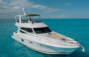 Adonai 55 ft Prestige Power Mega Yacht in Punta Sam, Quintana Roo