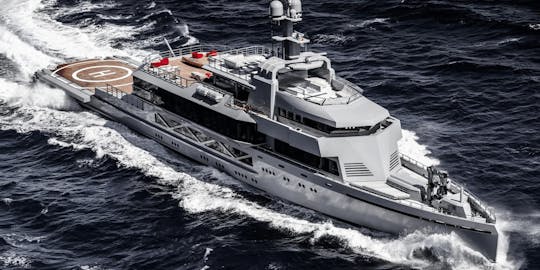 Location de yacht de luxe Bold Explorer aux Émirats arabes unis à ABU DHABI