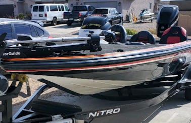 FISH or Play in a 21ft. NITRO Z9 Bass boat with a 250hp Mercury!