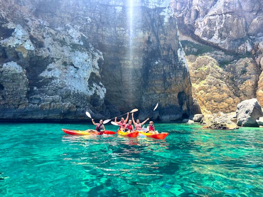 Uncharted Marine Reserve Cave, Snorkel & Cliff Jumping Kayak Tour