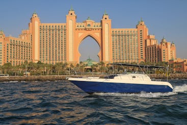 Luxury 38ft Motor Yacht Charter in Dubai, United Arab Emirates for 10 person