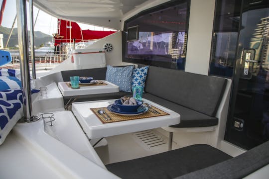 Luxury Catamaran Leopard 48 in Santa Marta Colombia 