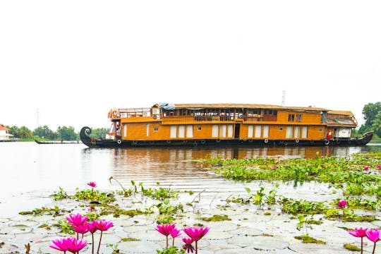 Exciting River Cruise on the Backwater of Kerala aboard 18 People Houseboat