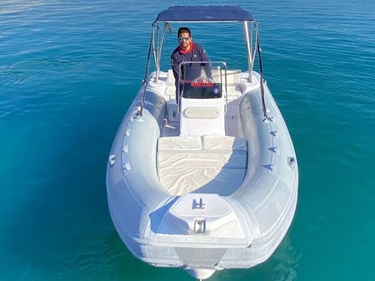 Rigid Inflatable Boat Predator 5.7m 19ft for rent in Forio, Ischia