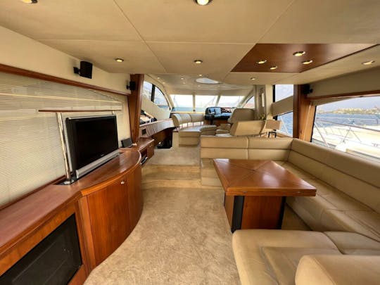 65ft 3 Cabins Luxury Motor Yacht