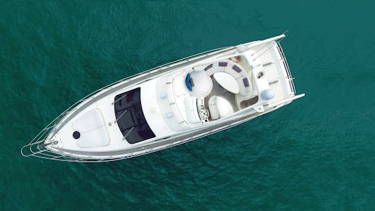 Luxurious 60FT Azimut | Double-deck Yacht