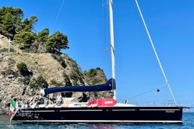 The beautiful sailing boat Dehler 19 meters -  BLUE OYSTER 