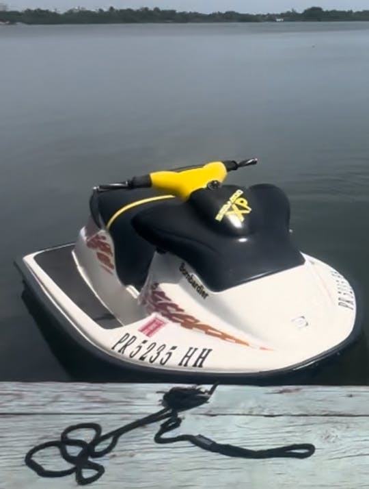 Sea Doo SPI 95 Jet Ski for Lagoon and Beach Trip with Captain William