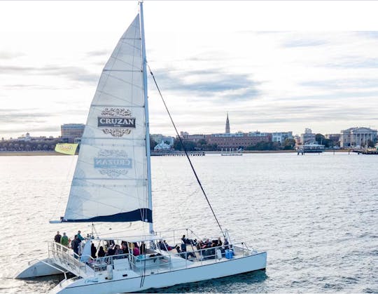 Charleston Public Tour: Sunset & Harbor Sails with Bar Service