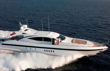 ENZO Overmarine Mangusta 92 Mega Yacht Rental in Monaco