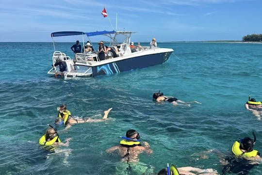 45ft Speedboat Swimming Pigs to Rose Island with lunch and sightseeing