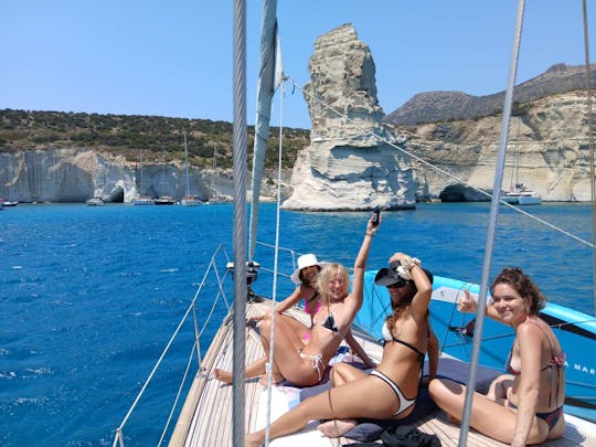Lado oeste da viagem de Milo pela Trion Yachting 