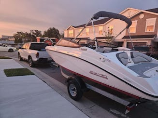 NOVÍSSIMO BARCO A JATO YAMAHA SX190 - DIVERTIDO DE PILOTAR!!