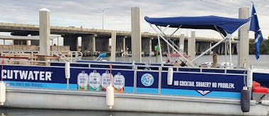 Cutwater Cruiser Party Pontoon Charter Boat!