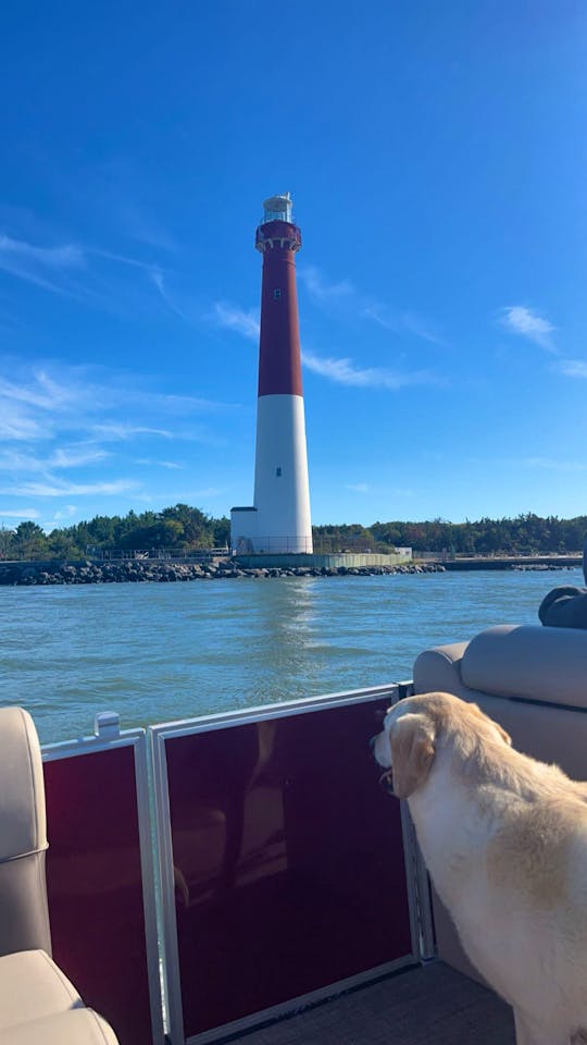 Private Pontoon Boat rides on the Barnegat Bay 