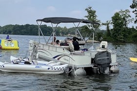 IT'S STILL WARM! Party Barge / Recreational Pontoon Boat! YEAR ROUND!