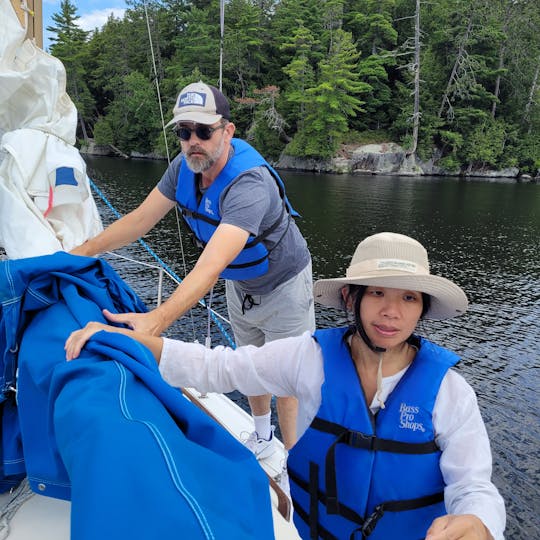 Naviguez sur les lacs des Adirondacks