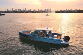 Romantic Sunset Cruise with Bottle of Champagne - 2023 Luxury Motorboat