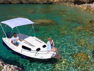 O melhor barco de cabine privada de luxo sem capitão - sem licença