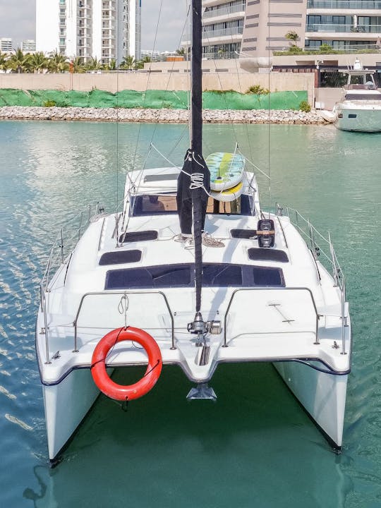 15 people Fun Catamaran #GMBCAT35 Cruise Of The Playa Mujeres