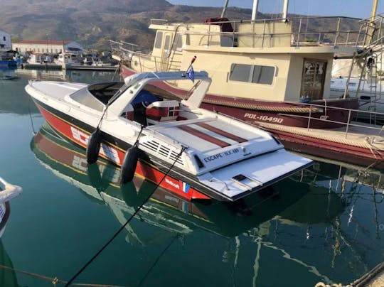 Barco a motor privado Skippered Wellcraft Scarab Excel 31" 850 HP para 1 até 6 pessoas