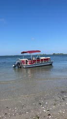 Private Pontoon Boat rides on the Barnegat Bay 