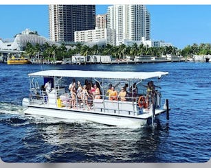 Barco de festa de 38 pés para festas em Fort Lauderdale!