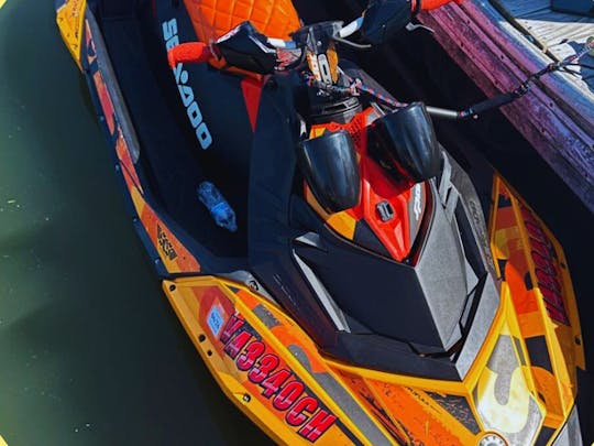 Jet Skis Sea Doo prontos para andar!