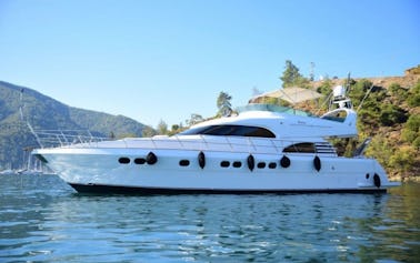Dayly tour with luxury motor yacht from Bodrum up to 8 passengers