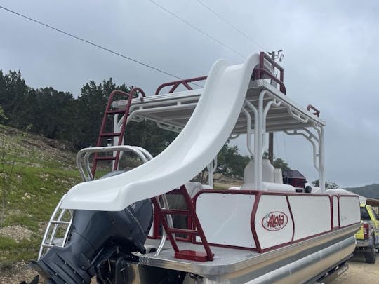 Newest!!!! Pontoon Aloha Tropical Double Decker w/ Slide In Canyon Lake, Texas