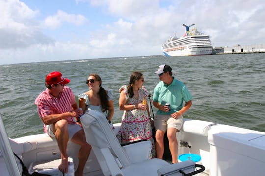 Crucero privado de lujo por el puerto de Charleston