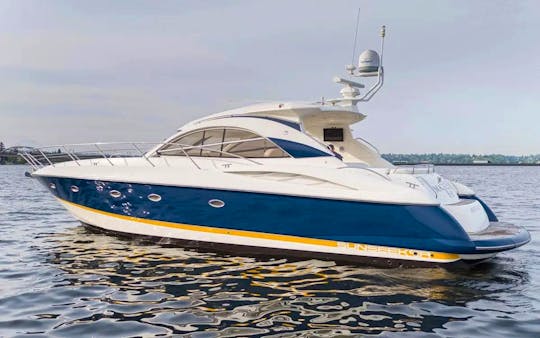 Exquisite 55ft Sunseeker Yacht: Luxurious Cabo Getaway