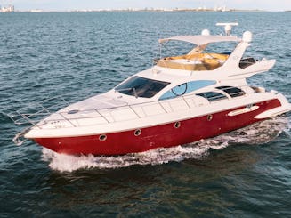 Enjoy Miami In 55ft Azimut Fly!!!