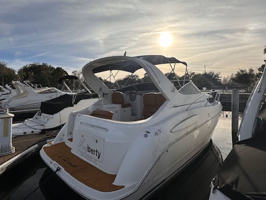 34' Bayliner Day Motor Yacht for 12 person