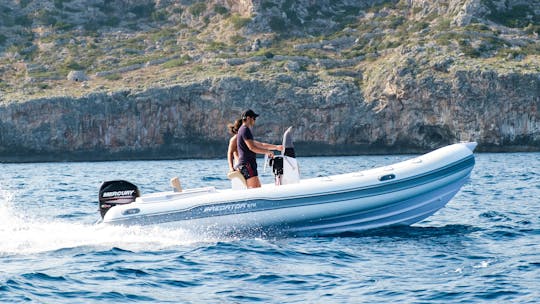 Rent 20ft Italboats RIB in Sorrento Coast