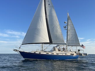 Sail Away on Our Passion: Your 42-Foot Pearson for a Day or Weekend Adventure