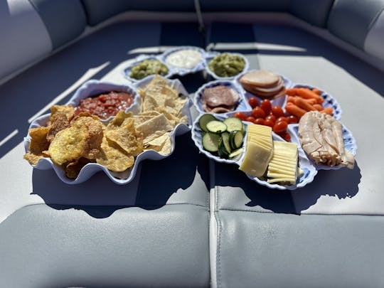 Sunset Boat Experience with Charcuterie and Drinks