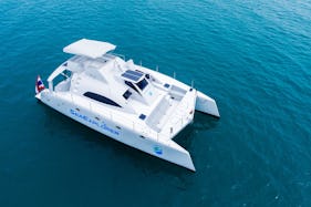 Experience Pure Luxury: Cruise in style with the Stealth 47ft Powercat